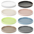 Melamine Tableware Nordic Western Food Melamine Plate Steak Plate Creative Breakfast Flat Plate