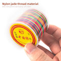 PE901 Nylon Solid Braid Rope Tassel Wire Jewelry Making Handmade Braided Nylon Rope Bracelet Thread