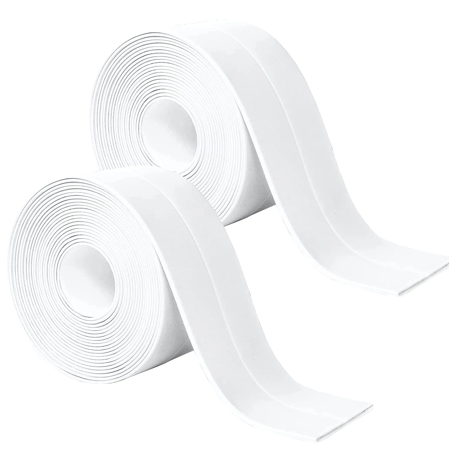 Waterproof White Caulk Tape Self-Adhesive Caulking Strip for Bathtub SurroundToilet Bowl Stick on GelKitchen Countertop