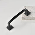 96mm Antique Traditional Black Zinc Alloy Cabinet Pulls & Drawer Handles with 3.8" Hole Spacing for Kitchen Bedroom Warehouse