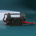 Advanced Furniture Mini Antique Small Lock Chinese Style Distressed Box Padlock Bronze Zinc Alloy Furniture Lock Bedroom Hotel