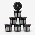 Factory Direct Sales Empty Refillable Reusable Multifunction PP Plastic Coffee Filter Baskets Moroccan Style for Camping