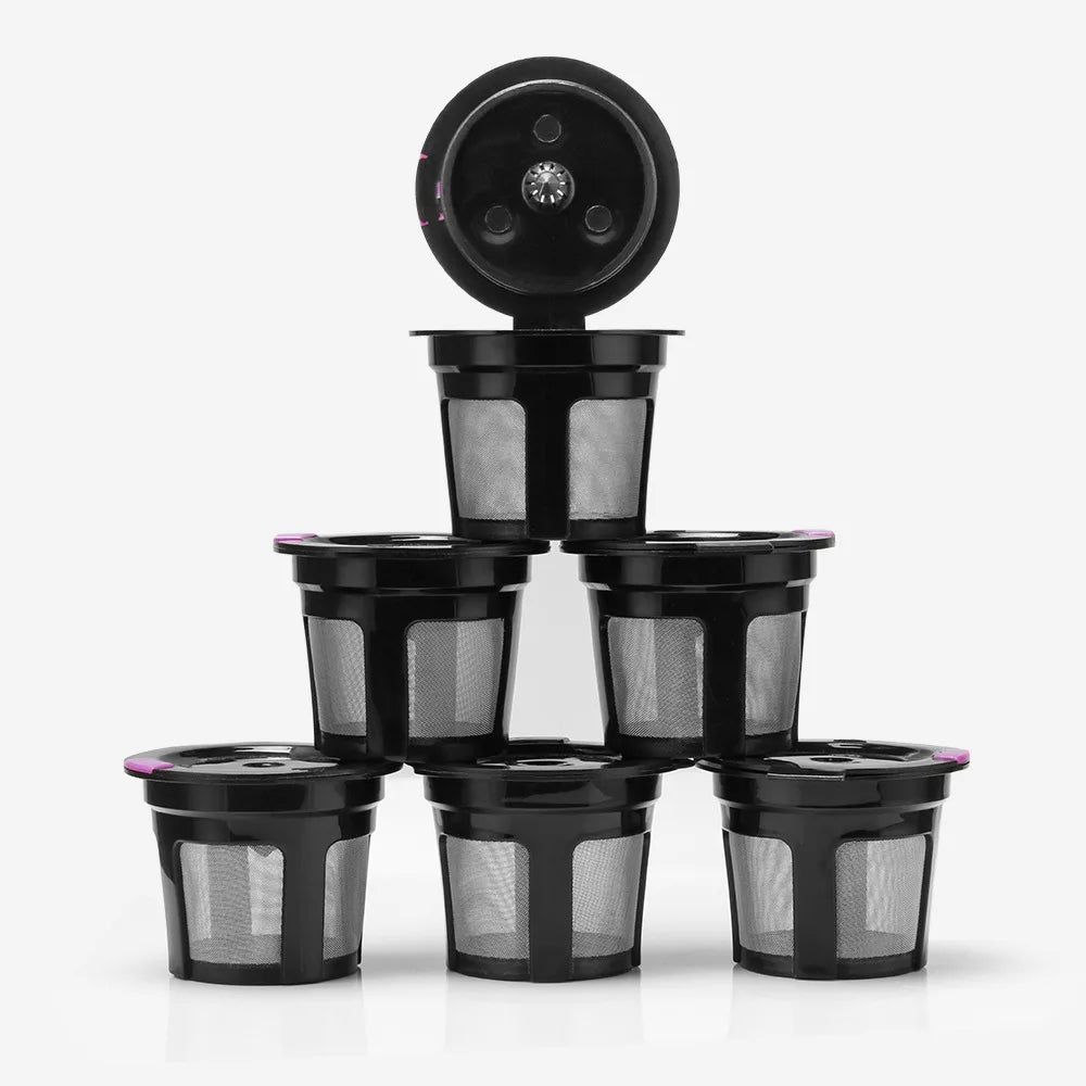 Factory Direct Sales Empty Refillable Reusable Multifunction PP Plastic Coffee Filter Baskets Moroccan Style for Camping