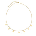 EManco Gold Color Star Pendant Necklace Trendy 14K Gold Wholesale Stainless Steel Pentagon-Star Fine Necklace Jewelry Gifts MegaBDM