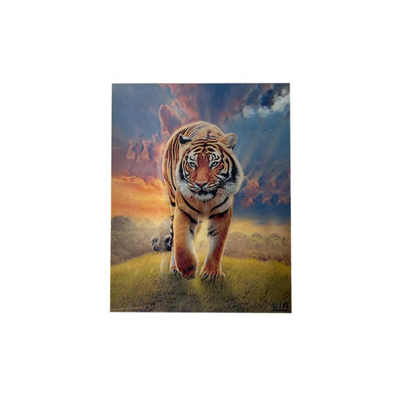 Custom Printing 3D Lenticular Flash Cards Photo Printing Gift Cards 3D Effect Lenticular PET PP Post Cards