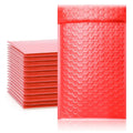 ZGCX Glossy Red Bubble Mailer Red Poly Bubble Mail Colored Bubble Mailers