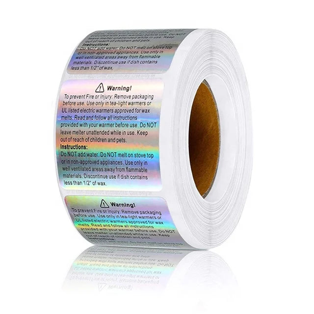 Cheap Custom Tamper Waterproof Tamper Evident Honeycomb Hologram Warranty OPEN Void Labelsecurity Void Stickers