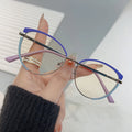 206 New 2023 Metal Fashion Blue Light Blocking Glasses Eye Frame Optical Glasses Designer Eyewear for Men and Women Wholesale