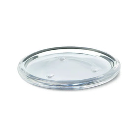 Home Decor Round Glass Candlestick Holder for Pillar Candles for Christmas Dinner Table Setting