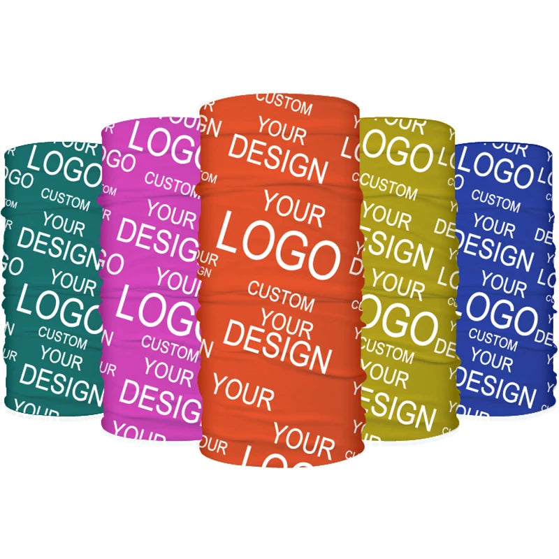Custom Multifunctional Cooling Fishing Tubular Neck Gaiter Tube Face Bandana Scarf for Sale