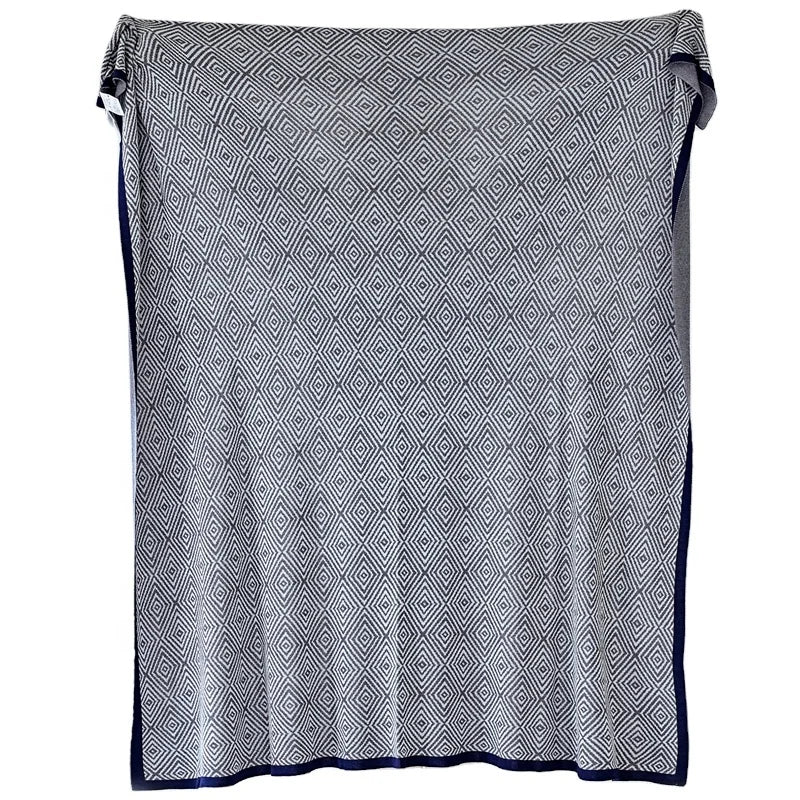 Super Luxurious Knitted Throw Blanket Home Decor Travel Decor Technics Style Sets Accept Custom Throws for Sofa LE