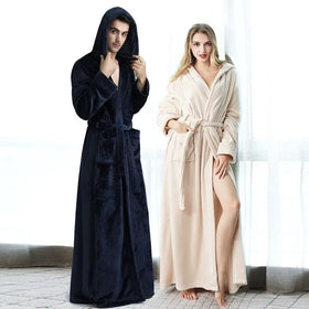 Women Nighty Bathrobe Women's Sleep Luxury Brand Microfiber Solid Color Sleepwear Bathrobe Woman Winter Luxury Robes