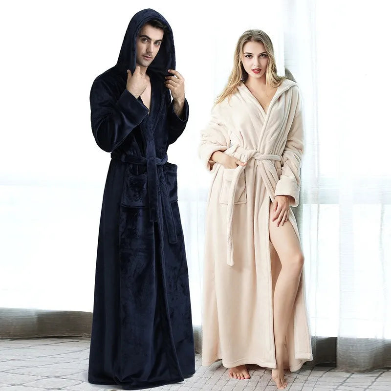 Women Nighty Bathrobe Women's Sleep Luxury Brand Microfiber Solid Color Sleepwear Bathrobe Woman Winter Luxury Robes