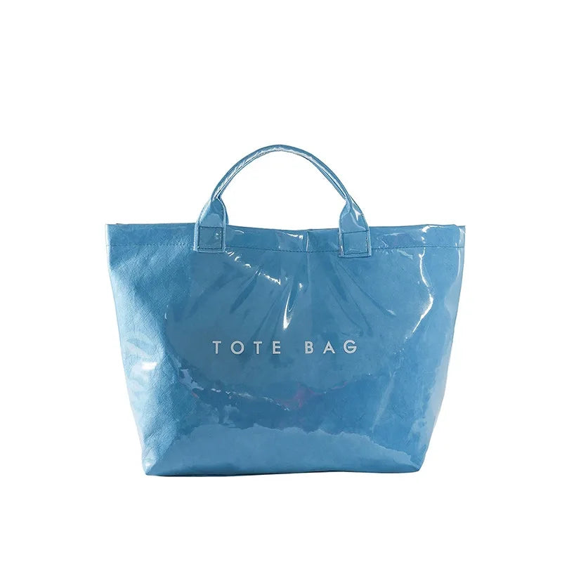 New Designer Summer Women Hot Sale Wholesale Tote Bag Dupont Handbags for Women Ladies Woven Beach Purses and Handbags