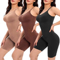 Seamless Women's Body Shaper Plus Size Slimming Fajas with Tummy Control Breathable Shapewear