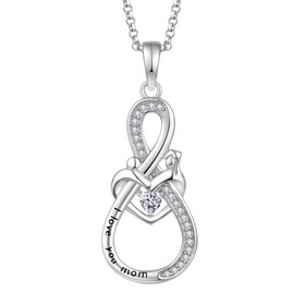 LULUFOCUS Custom Silver 925 Necklace Rose Gold Plated Necklace Friendship Necklace for Men Women