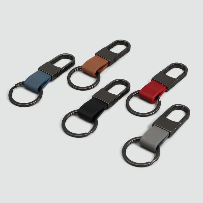 Wholesale Leather Key Chain Men Short Lanyard Car Keychains Accessories