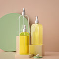 FUYUN 160ml PETG Empty Refillable Plastic Hair Oil Skincare for Lotion Pump Bottle for Skin Care Serum Face Mask (Custom