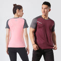 Light Weight Quick Dry Muscle Fit T-shirts Workout Stretch Sports Tops Men's and Women's Short Sleeve Gym T Shirts