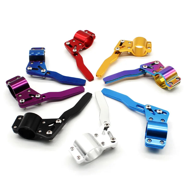 Car Modified Parts Refitting Steering Wheel Extension Signal Extension Rod Aluminum Alloy Quick Dial Adjustable Lever