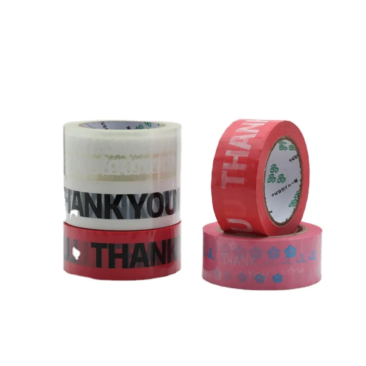 5 Kinds of Single Sided BOPP Packing Tape for Carton Sealing and Warning Use