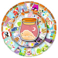 Korean Style Kindergarten Reward Sticker Children 3D Princess Dressup Dinosaur Cute Bubble Die Cut Sticker