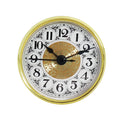 70mm Gold Plastic Clock Insert Retro Dial Table Quartz Clock Insert