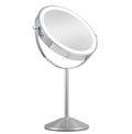 USB Wireless Rechargeable Battery Operated Cosmetic Mirror With Ring Lights Around It