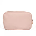 Wholesale Portable for Pink Cosmetics Organizer Bag Fashionable Zipper Waterproof PU Storage for Travel Candy Cosmetic Bag