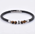 Trendy Stainless Steel Bracelet for Men Women's Jewelry with Laser Engraved Logo Beads for Gifts Weddings Anniversaries Parties
