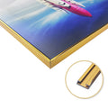 Aluminum Alloy Advertising Poster Frame Picture Frame Simple Frame Metal Picture Frame Profile Custom-made
