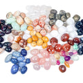 Bulk Wholesale Natural Healing Rose Quartz Rolling Stone Mixed Crystal Tumbled Stone