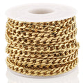 Waterproof 1:1 Stainless Steel NK Link Chain Roll for Men and Women Necklace & Bracelet Jewelry Making