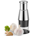 Stainless Steel Garlic Crusher Hand Pressure Chop Tomato Chopper Fruit Vegetable Kitchen Home Accessories