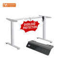 Anti-kick Foot Max Load Capacity 80kgs Sit Stand Standing Desk Leg with Desk Height Adjustable Electric Standing Desk