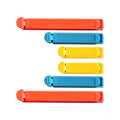 Food Storage Bag Bread Clips 6pcs Seal Clip with Custom Color and logo