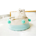 KUYUE Cotton Rope Storage Basket Suitable for Storing Dog Toys Etc
