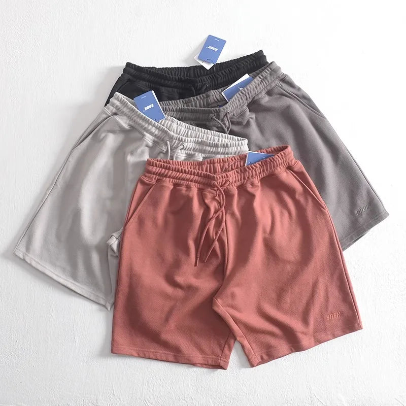 Hot Sale Custom Casual Wear Mens Sweat Jogger Pant Cotton Unisex Shorts Set Slim Chino Sweatsuit Shorts