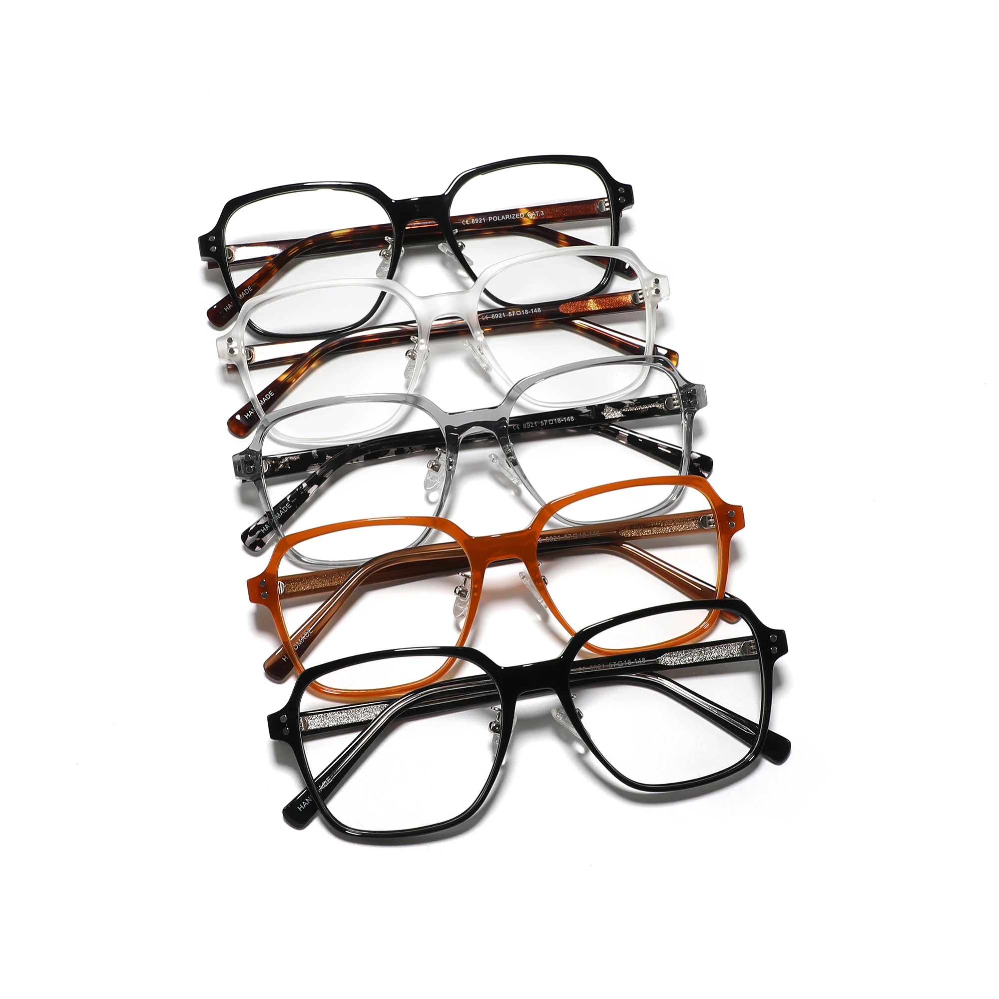 2024 New Fashion Style square Frame Eyeglasses Women Blue Light Blocking Glasses Eye Frame TR90 Optical Glasses Men