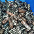 Old Tibet Dzi Beads Colorful