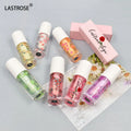 Wholesale OEM Label Vegan Lip Gloss Oil  Private Label Lip Oil Hyaluronic Strawberry Colorful Fruit Lip Oil