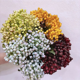 New Design Hot Sale Artificial Berry Fruit Plastic Home Wedding Christmas New Year Decoration Realistic Handmade