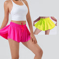 Flowy Shorts 2 in 1 Butterfly Shorts High Waisted Women Kids Youth Workout Biker Running Yoga Gym Tennis Skirt