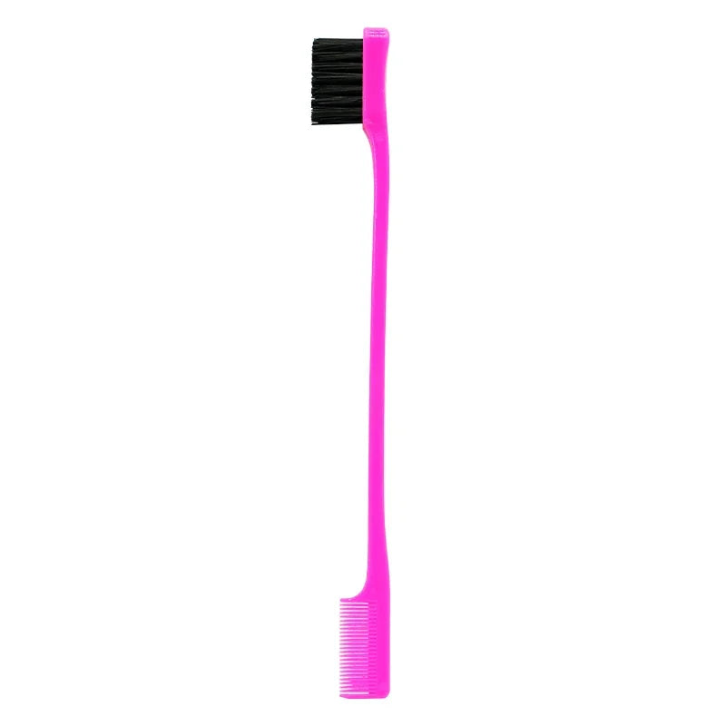Wholesale 2-in-1 Hairdressing Tools Double Sided Control Hair Brush with Edge Salon Use Common Comb