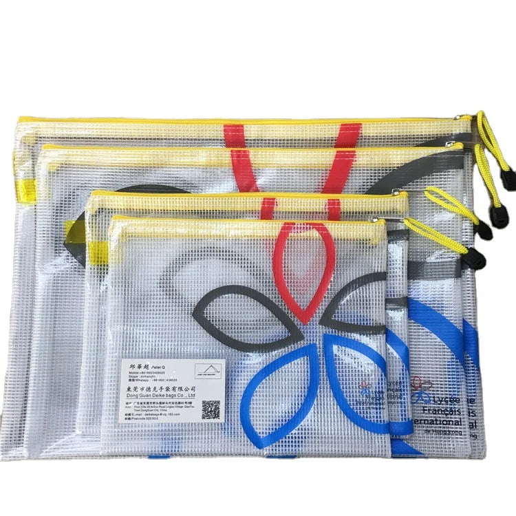 Transparent PVC Zipper Bag