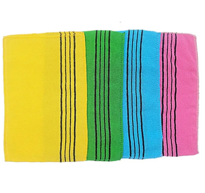 Korean Italy Exfoliating Body Scrub Towels Glove Sephar Quickly Dry 14*18cm Home Bath  Cleaning