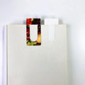 PET Sublimation Blank Office Bookmark Paper/Book Clip for School/Business Use