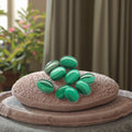 Natural Malachite Oval Shape Cabs Lot in Oval Shape Loose Gemstones for Jewelry Making Trendy Cabochon Wholesale Loose Cabs