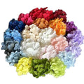Artificial Hydrangea Flower Head Suitable for DIY Wedding Flower Wall Guide Decoration Simulation Silk Flower
