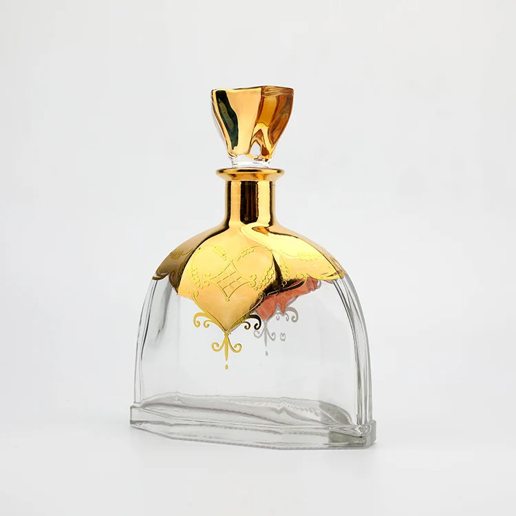 Hot Sale Luxury Glass Bottle 350ml Perfume Oil Retail Decanter Glass Bottle